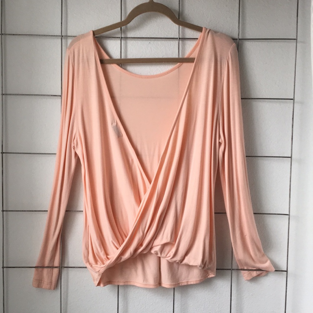Flowy pink top